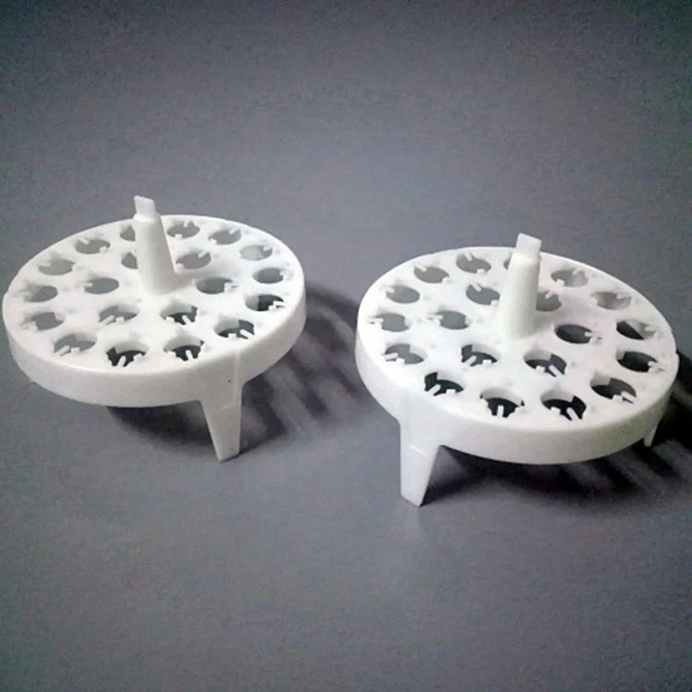 2 piece laboratory rack for 2ml,1.5ml centrifuge pipe text tube Plastic circular floating Storage tray 20 holes