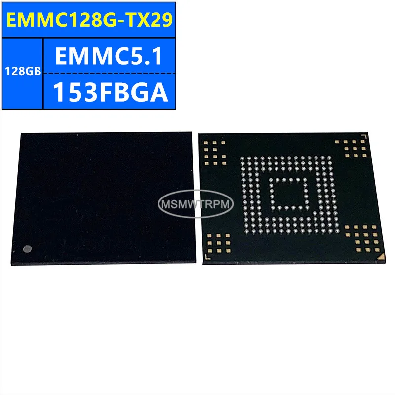 

EMMC128G-TX29 EMMC5.1 128GB 153FBGA Memory Chip IC Electronic Components New Original