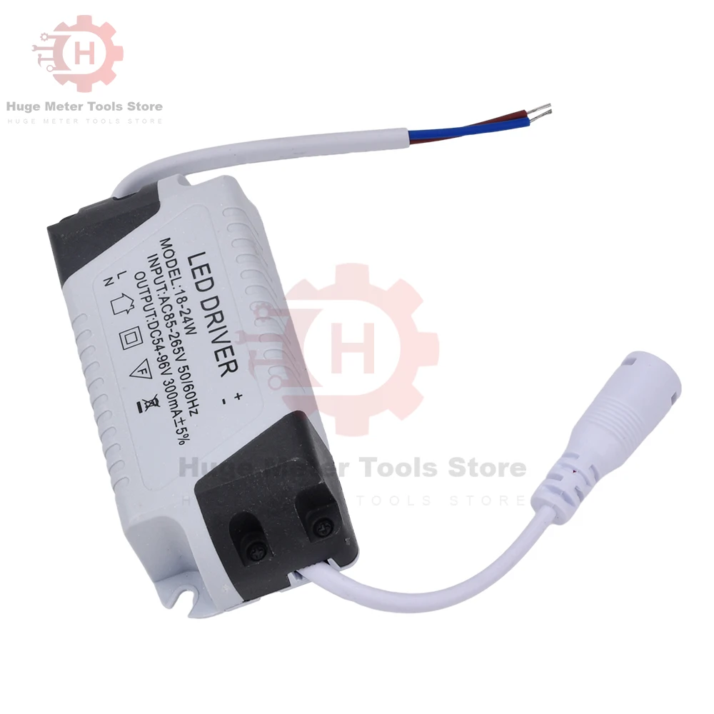 LED Constant Current Driver AC 85-265V Output 24-96V DC Connector Power Supply Power Supply Adapter Transformer for Panel Light