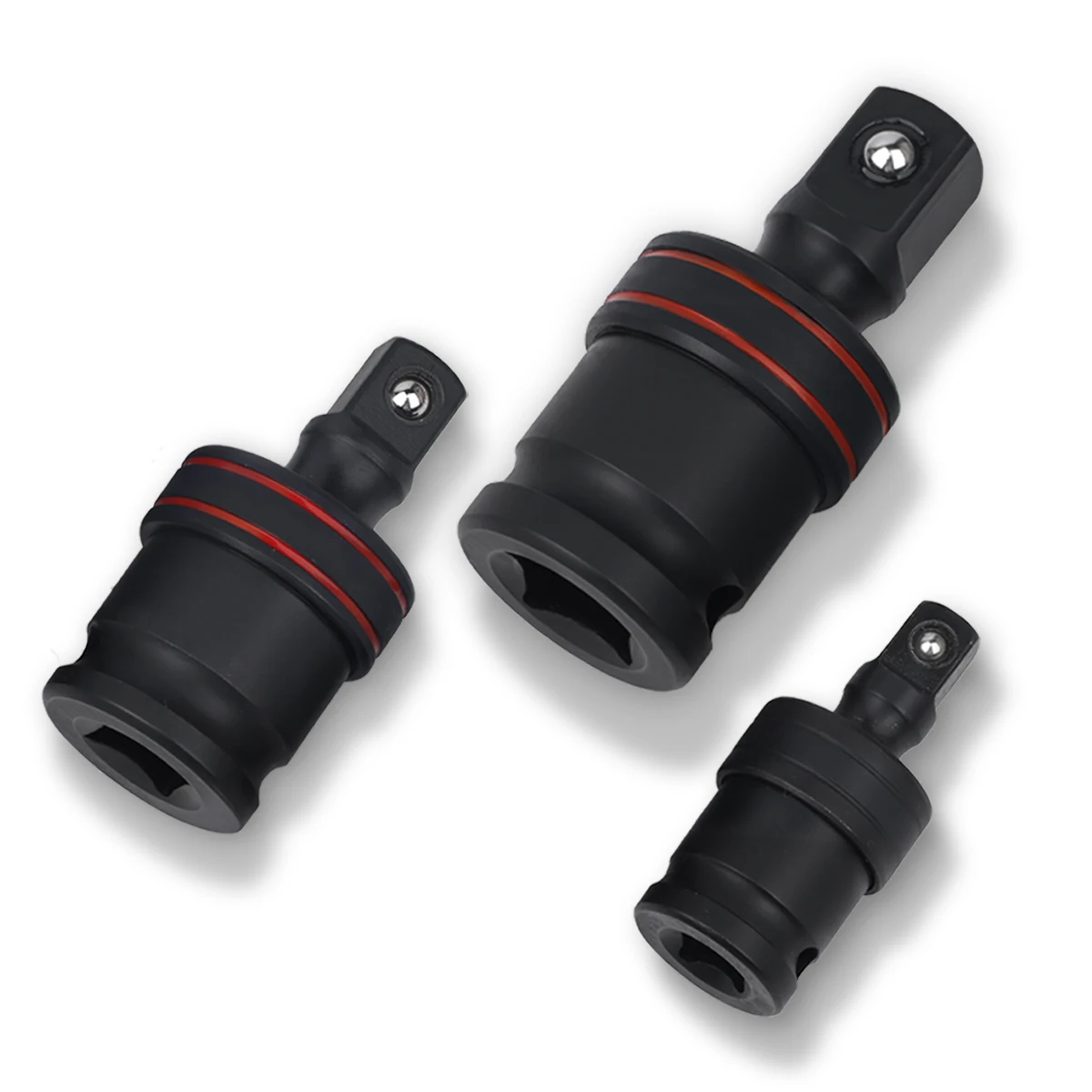 

1PC 1/4" 3/8" 1/2" Inch Drive Pneumatic Wobble Socket Air Impact Universal Joint 360°Swivel Socket Electric Wrench Adapter Tool