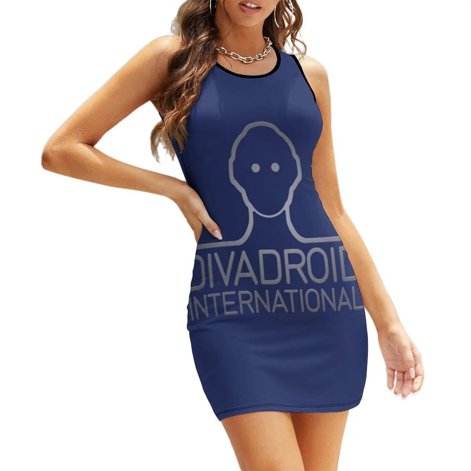 

DIVADROID INTERNATIONAL (Red Dwarf) Sleeveless Sundress women's evening dresses 2025 dresses summer woman 2025 Woman dresses