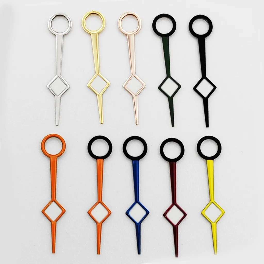 นาฬิกามือ NH34พื้นผิวสีเขียวส่องสว่าง NH34A การเคลื่อนไหวอัตโนมัติชิ้นส่วนนาฬิกาอุปกรณ์เสริม