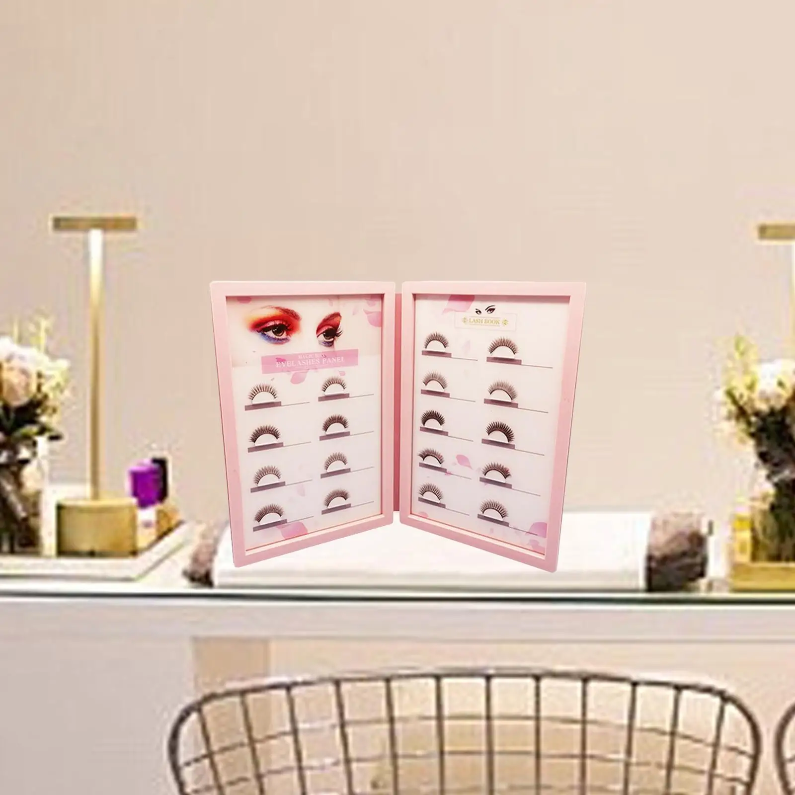 

False Lash Storage Book Lash Container for Retail Show Beauty Salon Travel