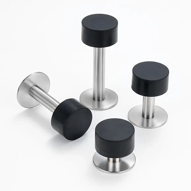 穴のない静かなドアタッチパンチ,抵抗,保護,ストッパー,頑丈