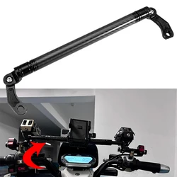 Fit For HONDA FORZA NSS 350 750 FORZA750 FORZA350 Accessorie Motorcycle Universal Rearview Mirror Carbon Look Balance Cross Bar