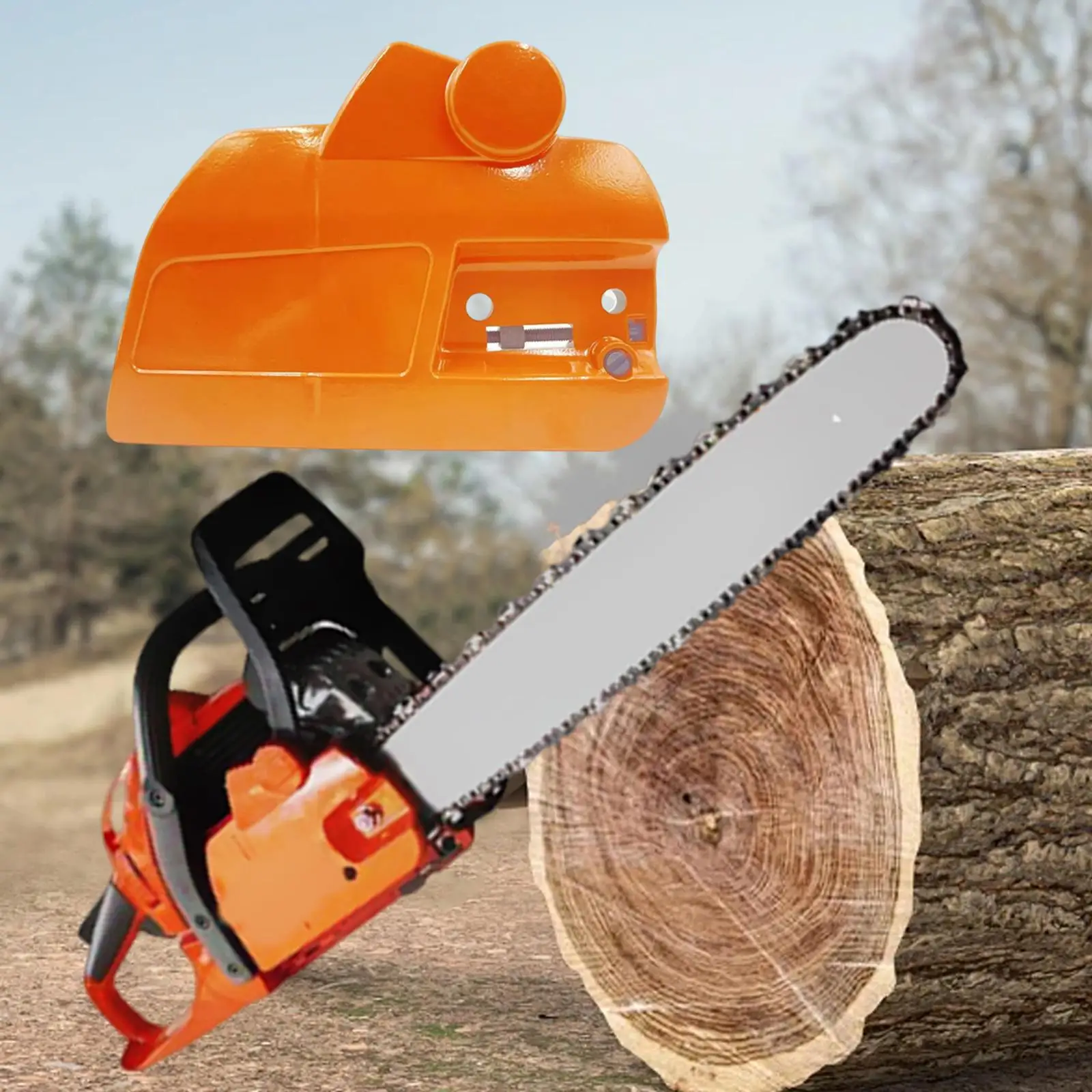Chainsaw Clutch Brake Cover Easy Installation High Performance Spare Parts Wear