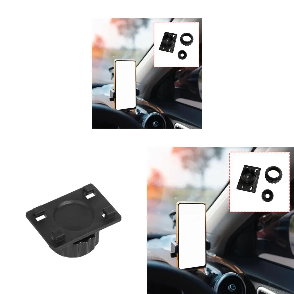  Car Charging Holder 17mm Ball Head Car Mount Accessory With Temperature Control