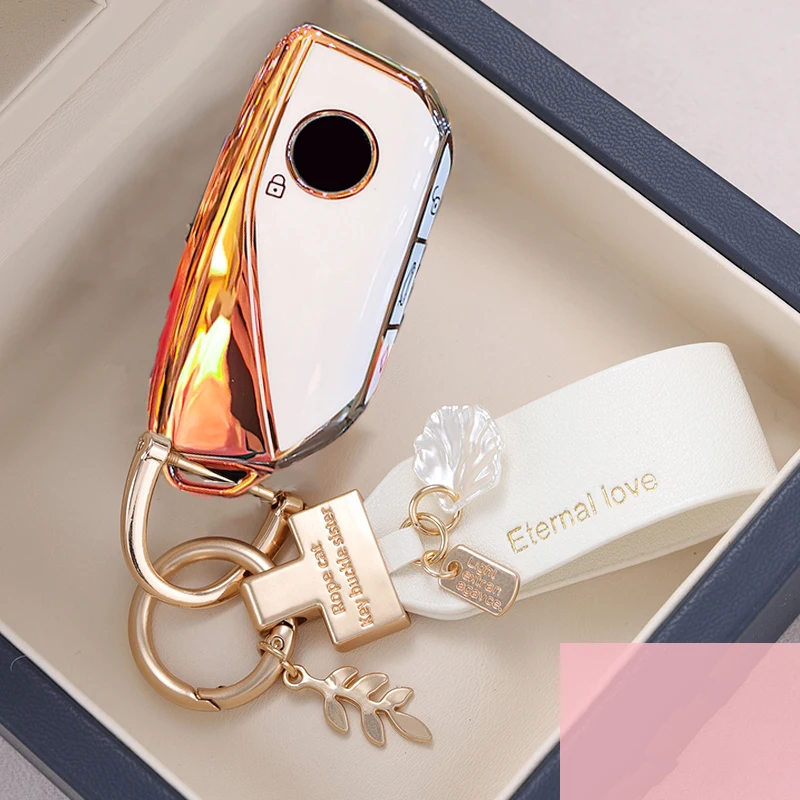 Fashion TPU Car Key Case Cover Shell Fob For BMW i7 X7 G07 LCI iX I20 X1 U11 7 Series G70 G09 XM U06 G81 M3 2023 Protector Keyle