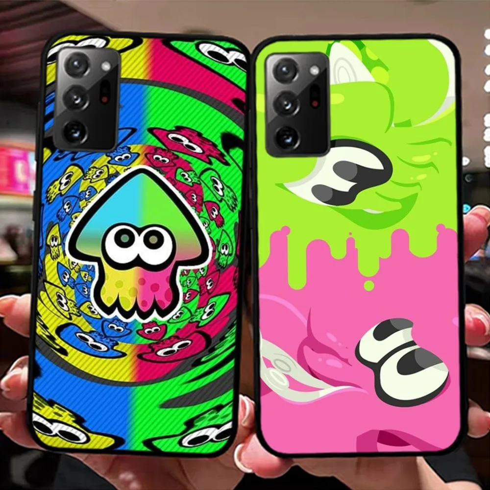 Splatoon Game Phone Case For Samsung Note 8 9 10 20 pro plus lite M 10 11 20 30 21 31 51 A 21 22 42 02 03