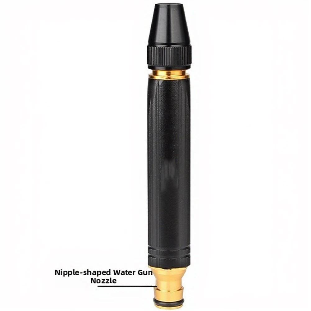 High-Pressure Car Wash Efficiently Blast Away Stubborn Dirt Water-Gun Nozzle Body Direct Spray Car Wash Garden Cleaning Portable