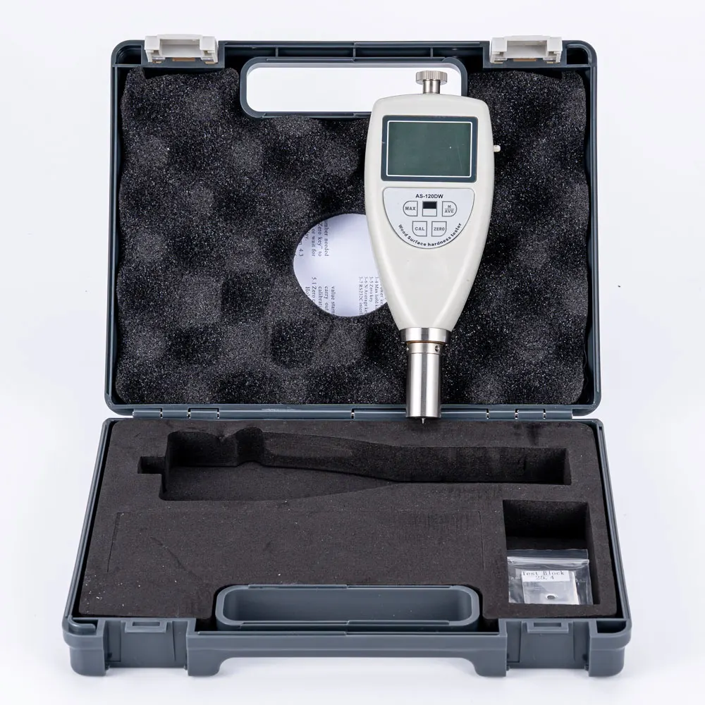 Digital Wood Surface Hardness Tester AS-120DW Measure the Density of Wood Indentation Densitometer Range 10HD~90 HD