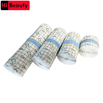 1 rolo de filme protetor de tatuagem pu, adesivos, pasta adesiva à prova d'água, cuidados posteriores, fita de cura da pele, bandagem, acessórios de reparo