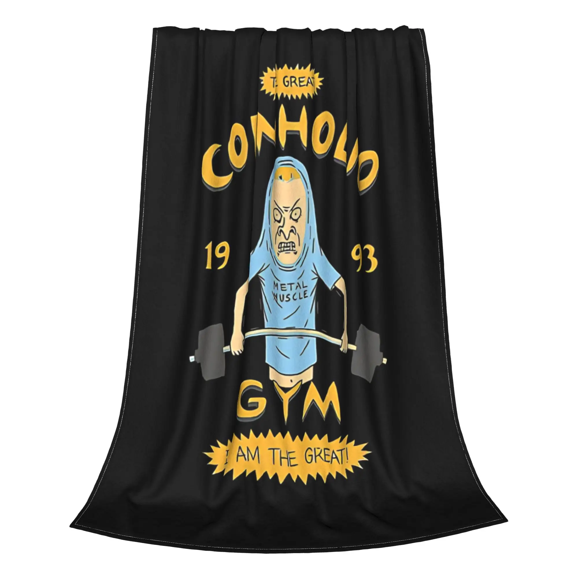 1PC Cornholio Vintage Beavis and Butt Head Home Room Decorations Winter Blankets For Adults Bedding Home Interior Sofa Knee