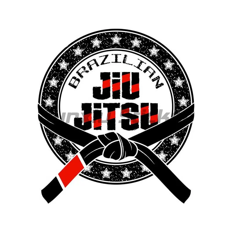 

Brazilian Jiu-Jitsu Vinyl Car Sticker Decal Travel Stickers for Laptop Luggage Suitcase Motor Car Decorative Accessories Decals