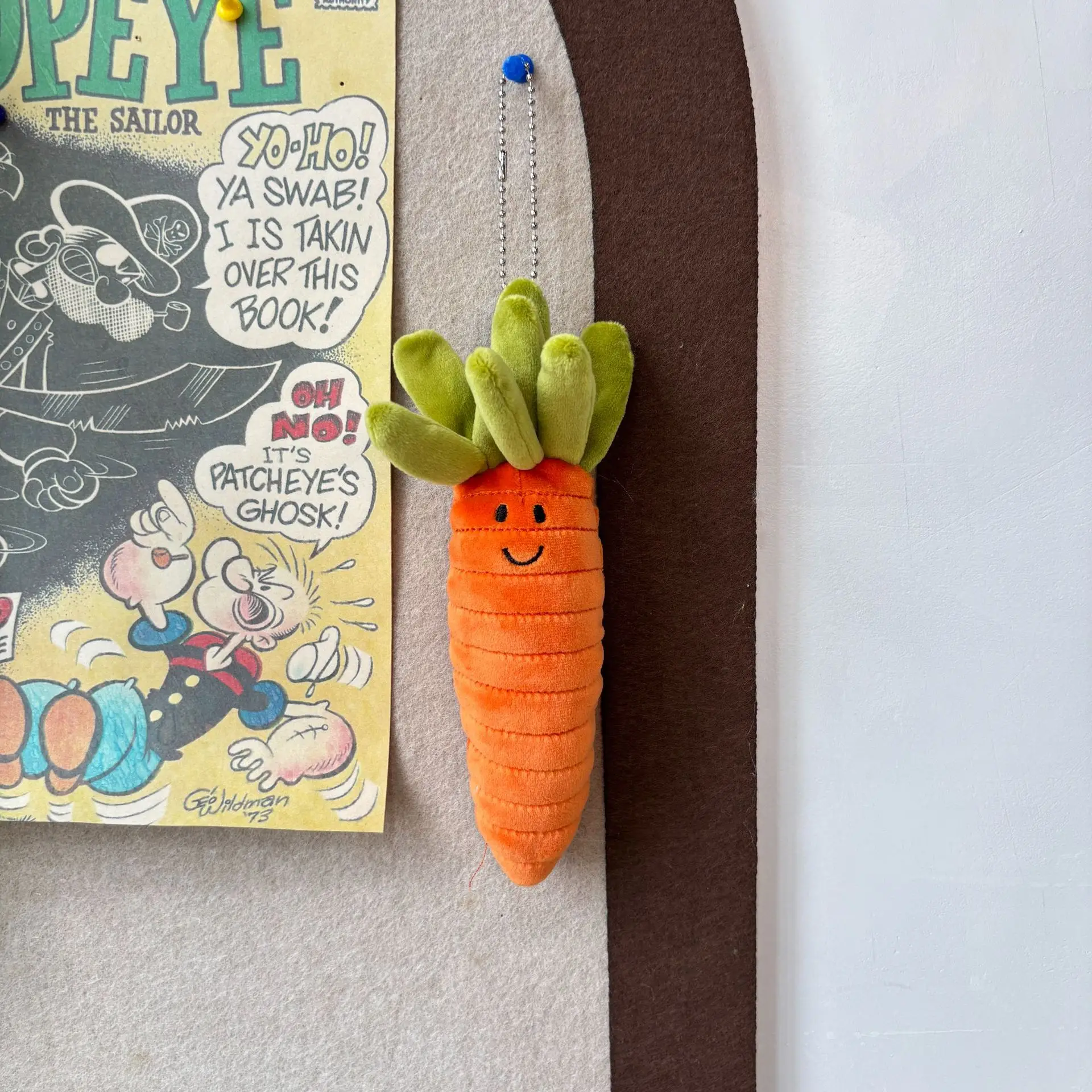 Ins versão coreana bonito vegetal cenoura boneca de pelúcia chaveiro pingente criativo dos desenhos animados saco cenoura decoração pelúcia bonecas