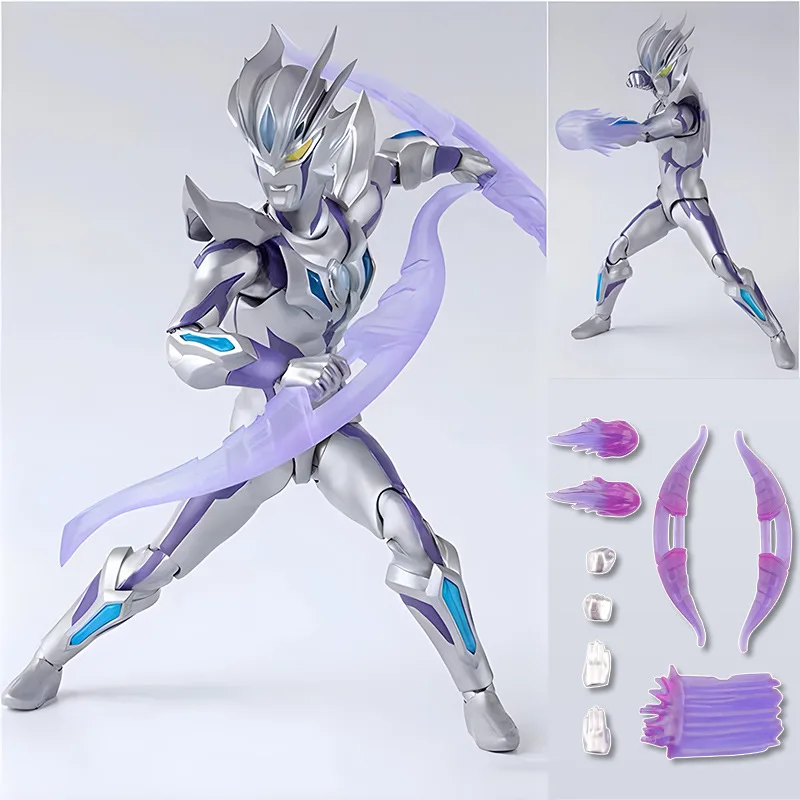 الأصلي بانداي الترامان Z أطقم منمذجة شخصيات كرتونية شخصيات أنيمي الترامان سطح المكتب أرفف الكتب زينة السيارات اللعب الهدايا #5