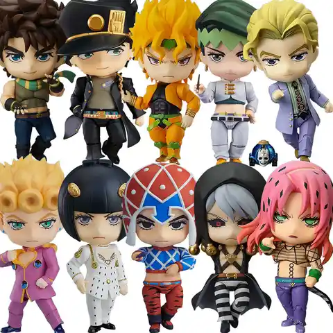 【FS】GSC NENDORON 1276 JOJOs Wonderful Adventure Immortal Diamond Oriental Josuke Yuni Figure ModelToys Gifts