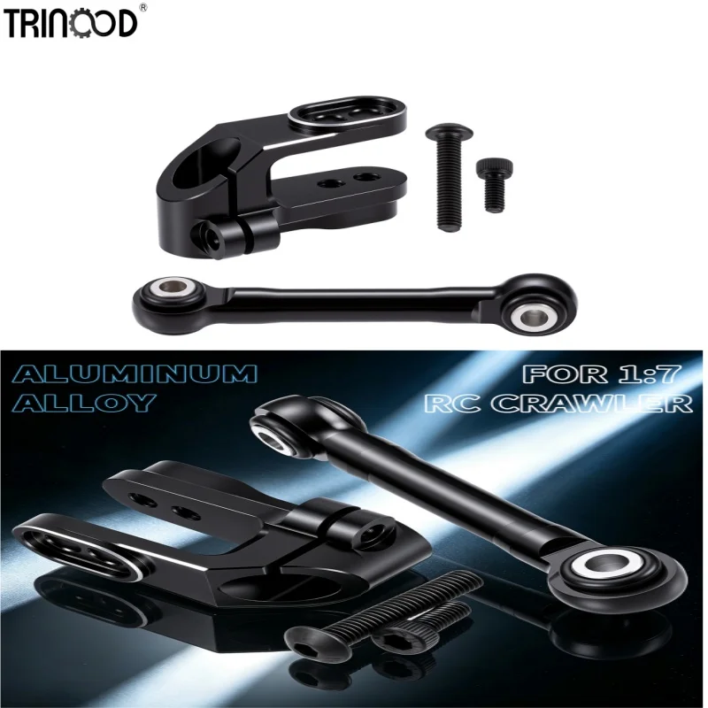 TRINOOD Metal Servo Arm Fixed Steering Link for 1/7 UDR Unlimited Desert Racer RC Offroad Truck Steering Upgrade Accessorie