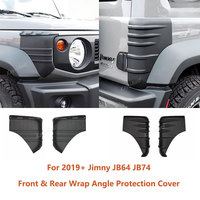 Off Road 4x4 Exterior Accessories ABS Front & Rear Wrap Angle Protection Cover For Suzuki Jimny JB64W JB74W 2019-2025 Auto Parts
