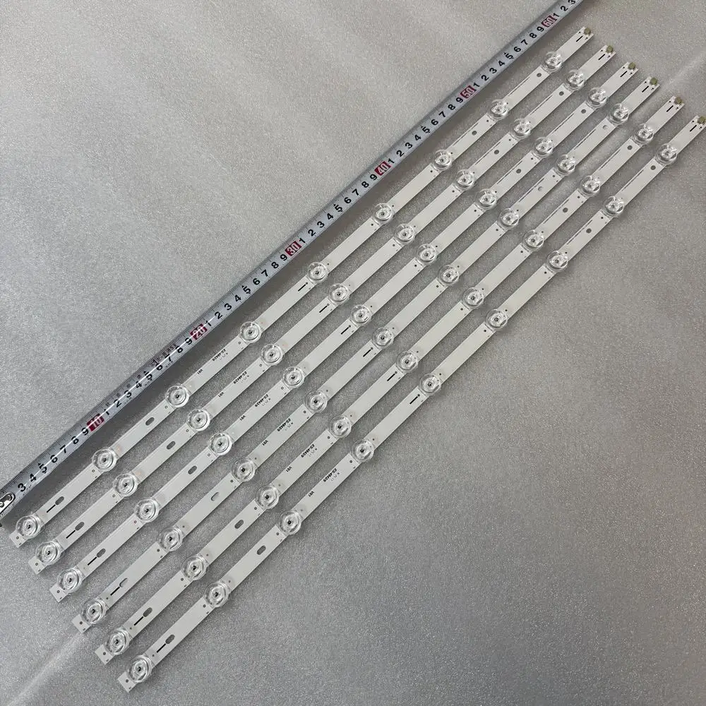 

6pcs/set LED backlight strip for hisnese 65A6 65UHQ 65A6K 65A6KV 65A6N 65RGE4 65E35H HD650H1U71-T0L1