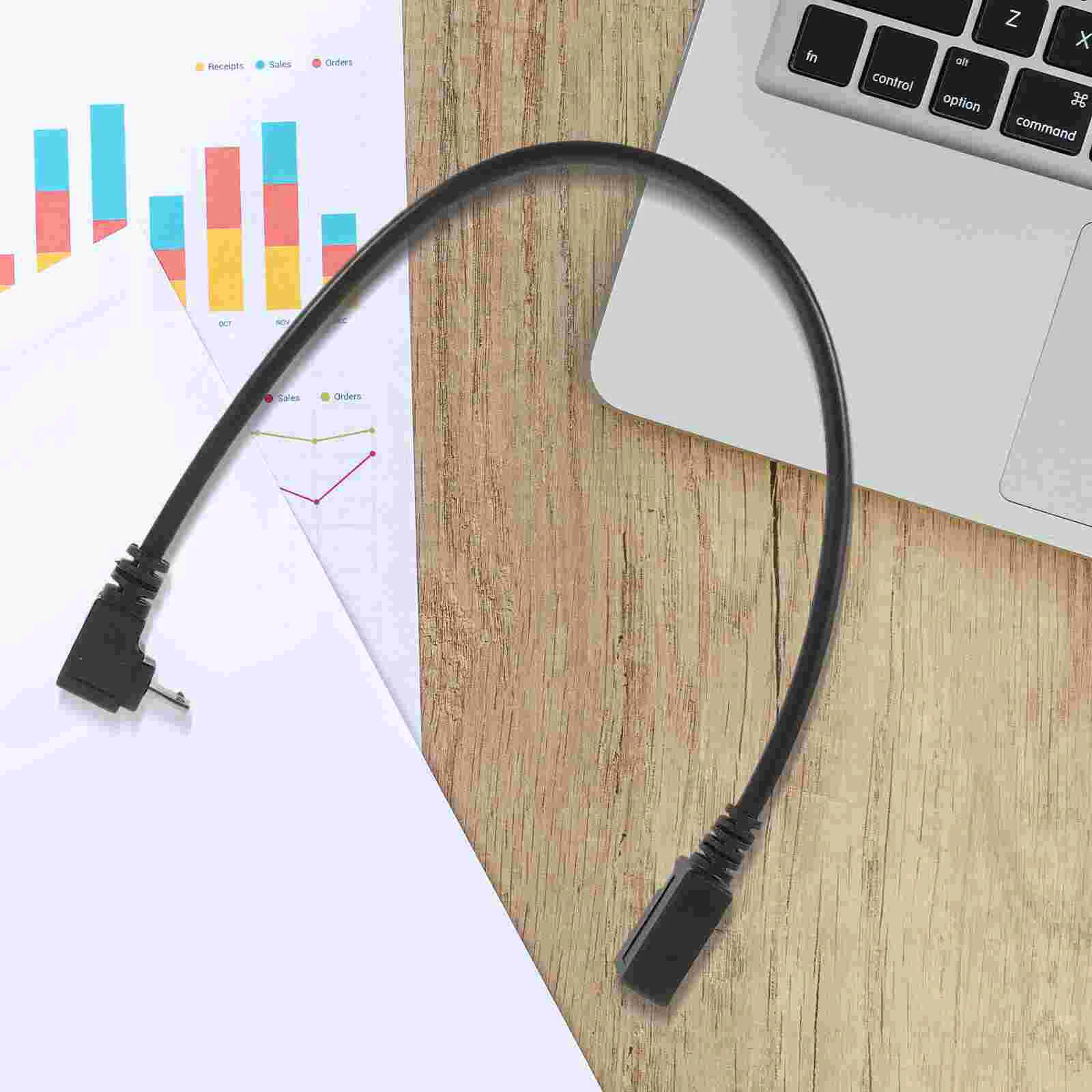 2 Pcs Micro USB Adapter Cable Data Charging up down Left Right Elbow 90° L-shaped Extension 2pcs Sync for Angle Cords