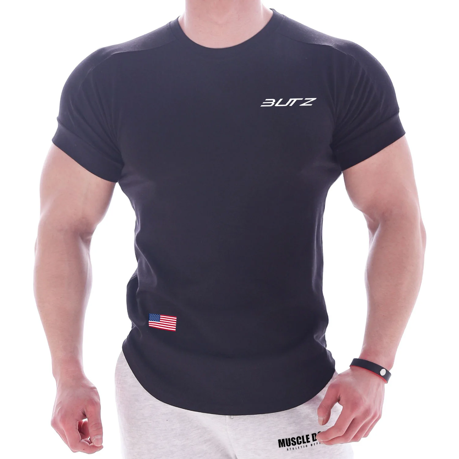 

Gym T-Shirt Summer2024 Trend Short Sleeve Bodybuilding Training Sportswear Outdoor Sport Running Jogger Top Cloth Muscle Man