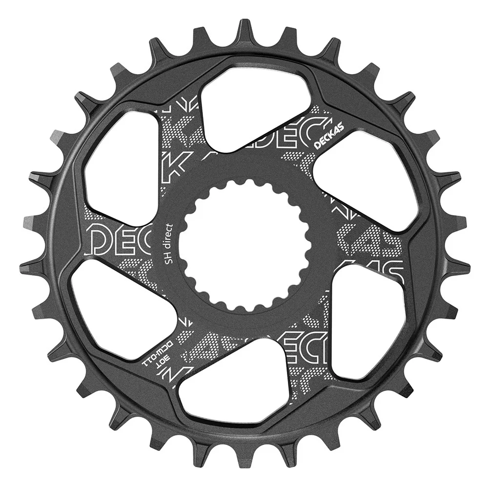 DECKAS 12 speed Round chainring center lock MTB bike bicycle 32T 34T 36T 38T Tooth plate Parts for M7100 M8100 M9100 crankset