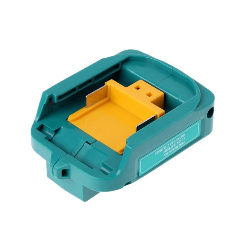 

5-кратный USB-адаптер для зарядки Makita Adp05 Bl1815 Bl1830 Bl1840 Bl1850 1415 14,4-18 в, литий-ионный аккумулятор синего цвета