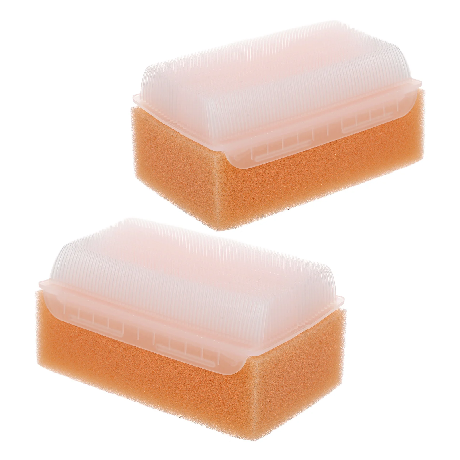 

2 Pcs Sensory Training Device Baby Scrubber Sponge Bath Brush for Newborn Ideal Sensory Enhances