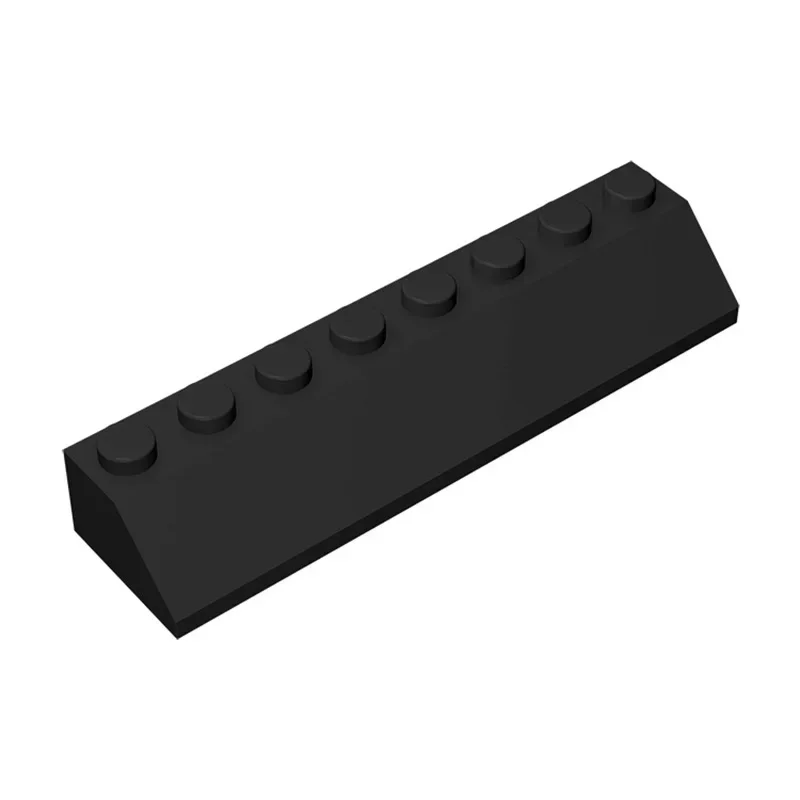 MOC 10 قطعة الطوب جزء 4445 المنحدر 45 2x8 اللبنات عدة منزل القلعة المنحدرة سقف الجسيمات لغز لتقوم بها بنفسك لعبة هدايا عيد ميلاد طفل