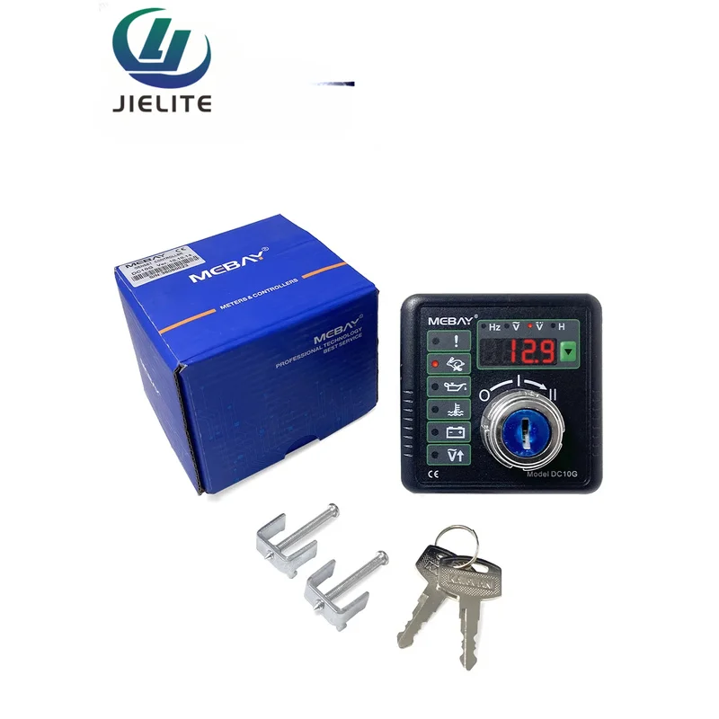 Mebay DC10G Multifunction Generator Engine Controller, Manual Start‑Stop Control Module, CE Certified Diesel Generator Spare Par