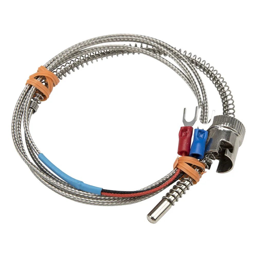 

FTARS02 K E J type 1m metal screening cable 11.5mm hole diameter adjustable bayonet cap thermocouple temperature sensor