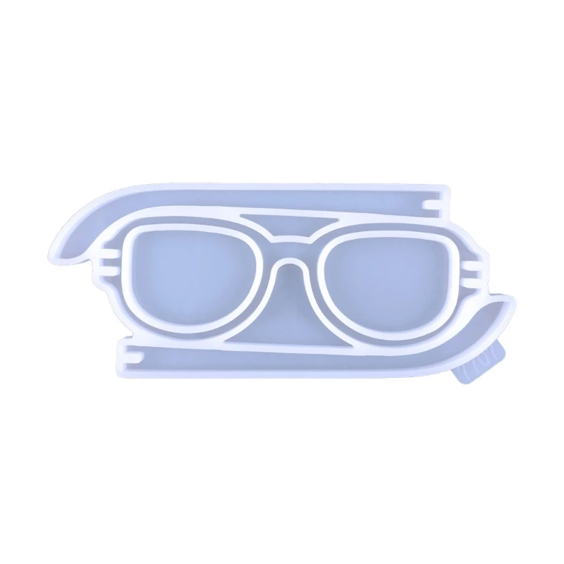 R3MC Glasses Shape Ornament Decoration Mold Used for Resin Casting Jewelry Making