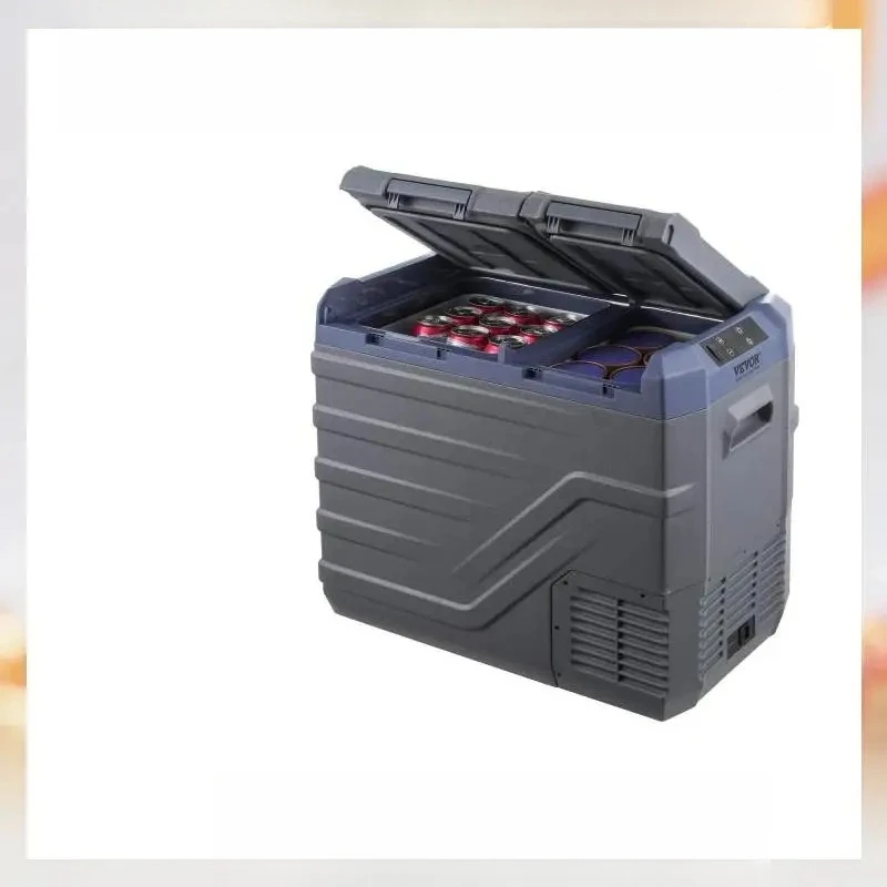 

Car Refrigerator 12 Volt Car Refrigerator Fridge 40 L Dual Zone -4℉-68℉12/24V DC 100-240V AC for Outdoor Camping RV