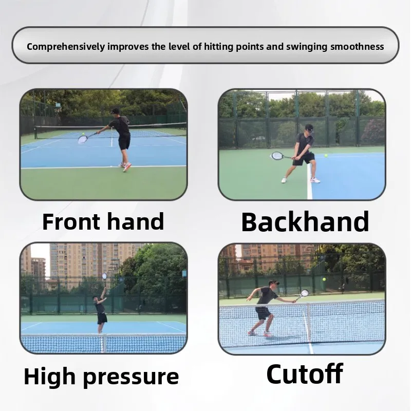 Tennis receiving service training racket single tennis trainer practice equipment one person playing  artifact