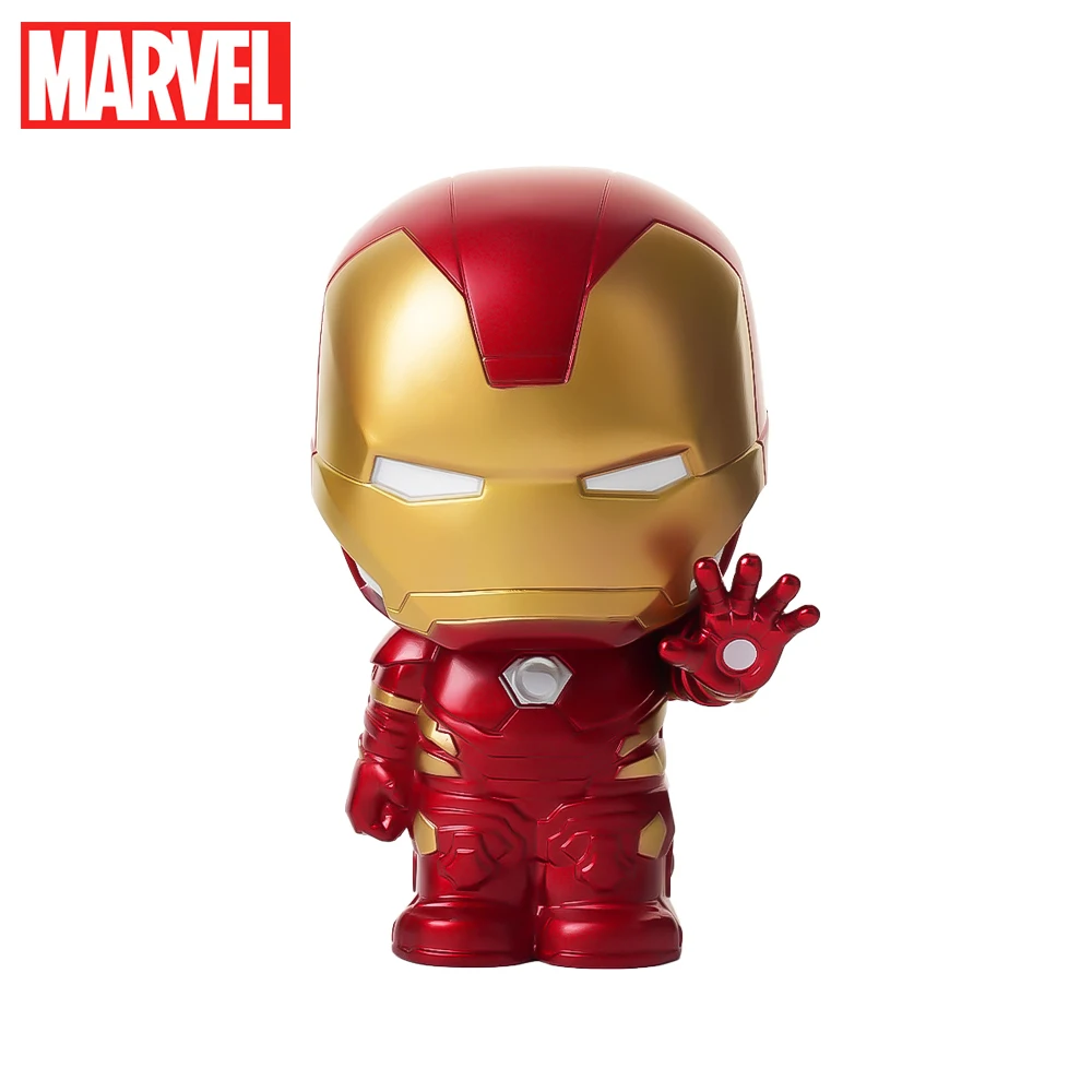 Hucha con licencia oficial de Iron Man, hucha, decoración del hogar, organizador de escritorio coleccionable, 1 unidad, Marvel