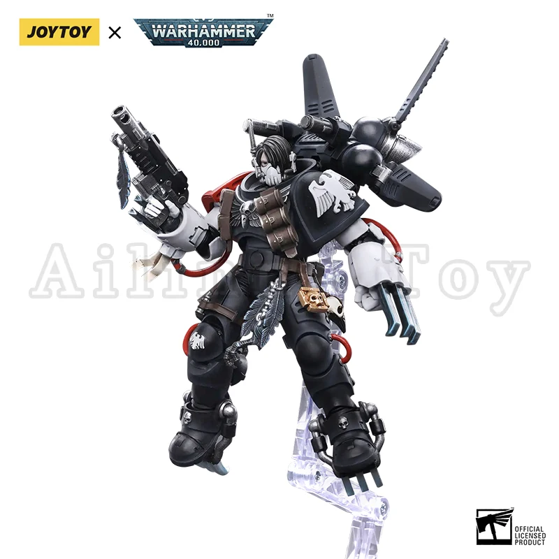 JOYTOY 1/18 Figurka akcji 40K Raven Guard Chapter Master Kayvaan Shrike Kolekcja anime Model wojskowy