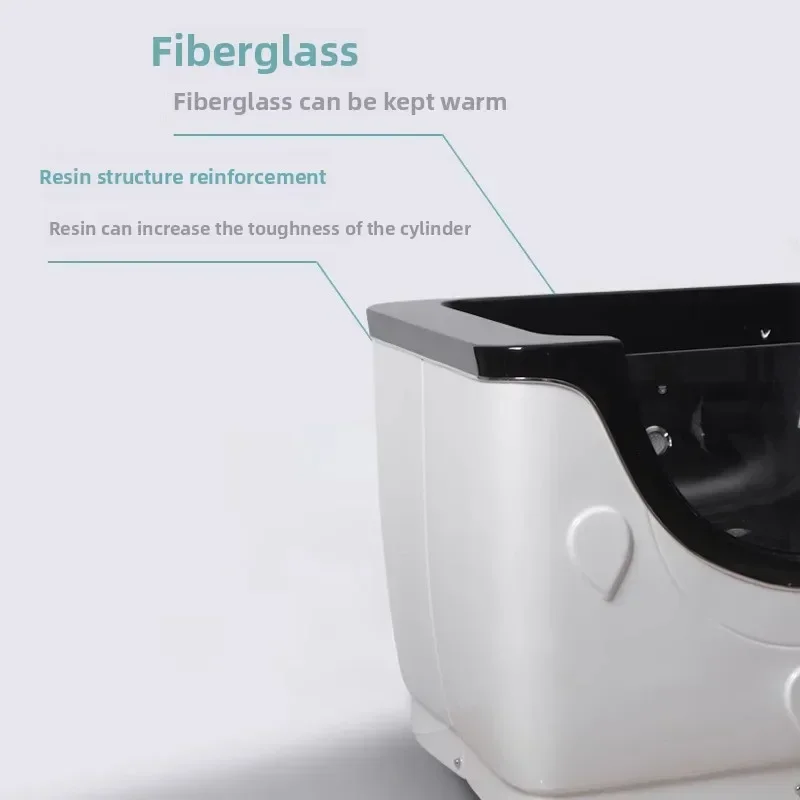 Eco-friendly acrylic pet spa for dog and cat baths, wooden tubs for pet shop bathrooms Bargain