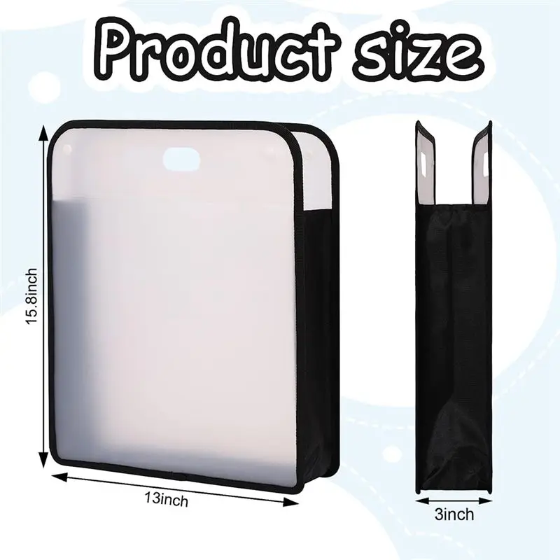 【Best Seller】4Pcs Scrapbook Paper Storage,Paper Storage Organizer Transparent Scrapbook for 12X12 Paper,Scrapbook,Photos,Crafts