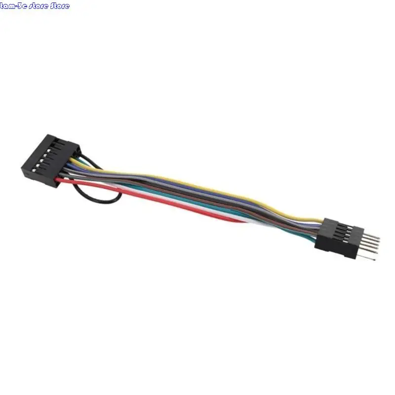 Bảng điều khiển phía trước D0UA 13Pin đến 9pin cáp âm thanh cho khung gầm cho bo mạch chủ Lonovo