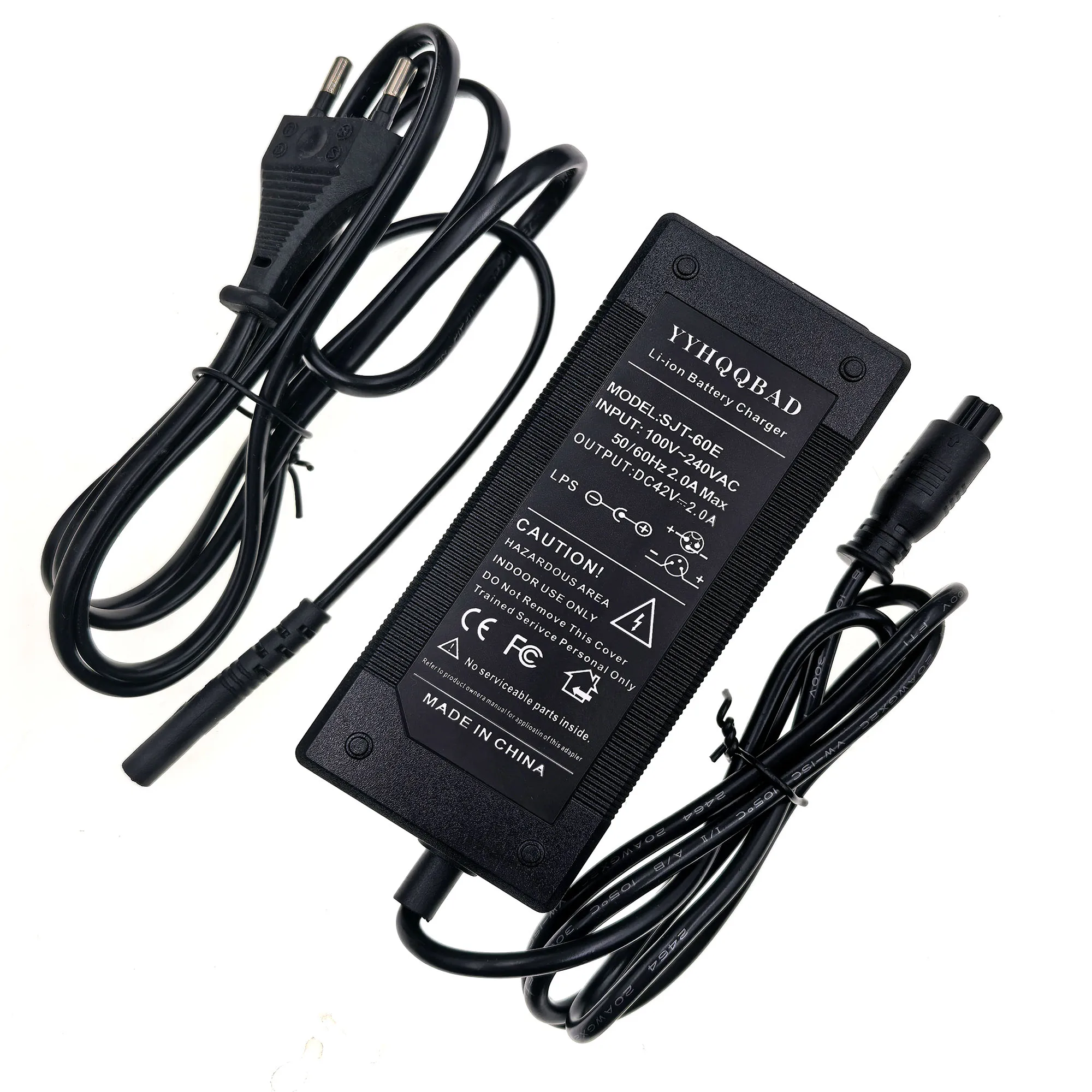 NEW 42V 2A Universal Battery Charger, 100-240VAC Power Supply for Self Balancing Scooter Hoverboard UK/EU/US/AU Plug