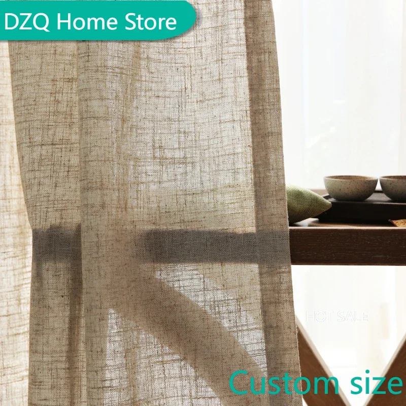 

Japanese cotton linen sheer curtains for bedroom living room curtains for study curtain living room set plan curtain tulle