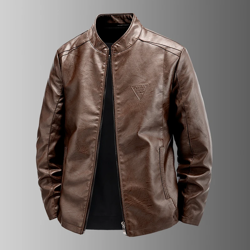 

New Formal Leather Jacket Man Pilot Jacket Man Leather Brown Leather Jacket Black Leather Jacket for Men Luxury Jacket for Men