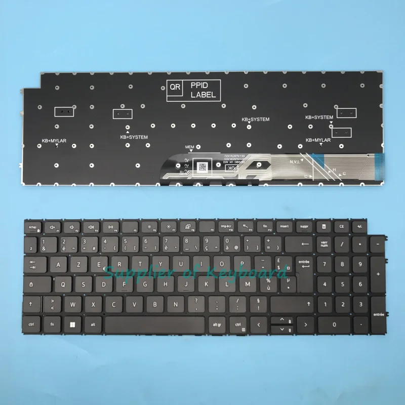 NEW US/RU/Latin Spanish/French/PO Keyboard For DELL Inspiron 15 3510 3511 3515 3520 3521 3525 3530 3535 5510 5515 5518 7510 7610