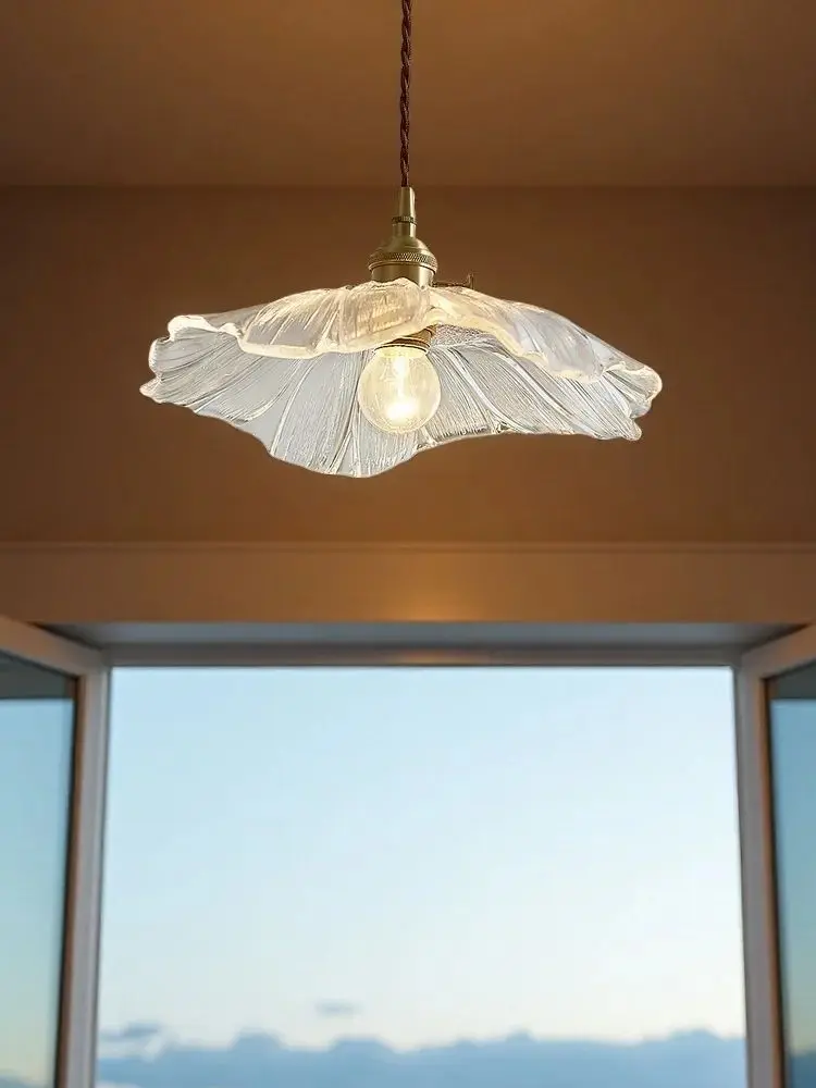 

Modern Nordic Glass Chandelier Crystal Chandelier Pendant Vintage Pendant Lights Bedroom Kitchen Restaurant Cafe Bar