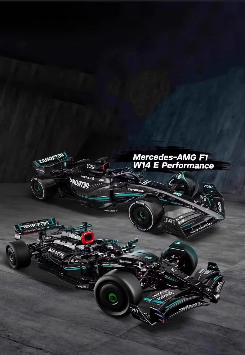 

Масштаб модели 1:8, строительные блоки, 1642 шт., модель автомобиля, игрушка в сборе, подарок на праздник для мальчика