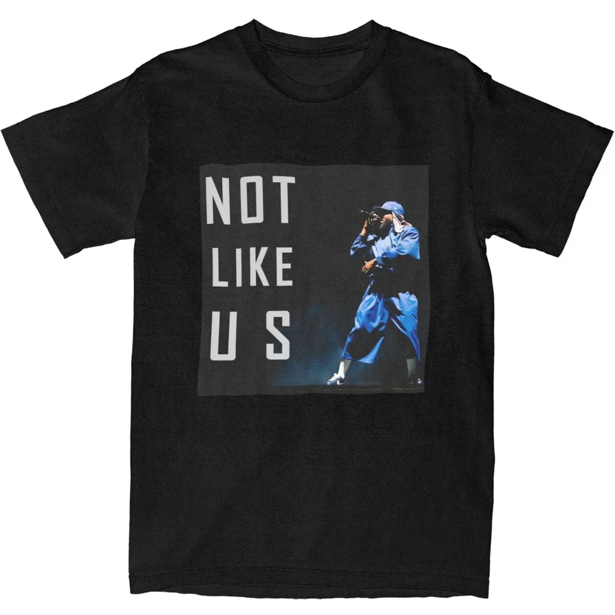 Kendrick Lamar T Shirt Men Not Like Us Streetwear 100% Cotton T-Shirts Summer O-Neck Novelty Tee Shirt Design Oversized Clothes