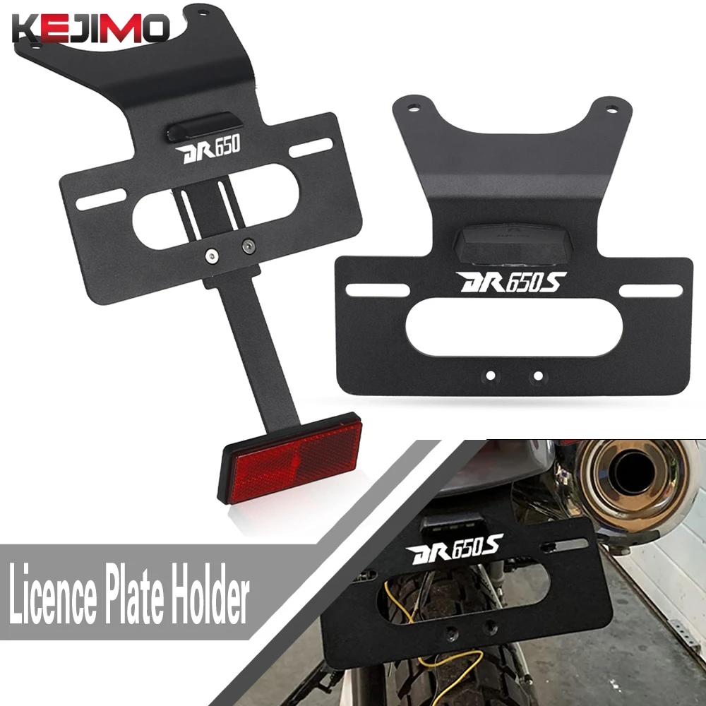 

2025 2026 Aluminum New For Suzuki DR650S/SE DR650 1996 - 2024 dr650 DR dr650S dr650SE Motorcycles License Plate Bracket Holder