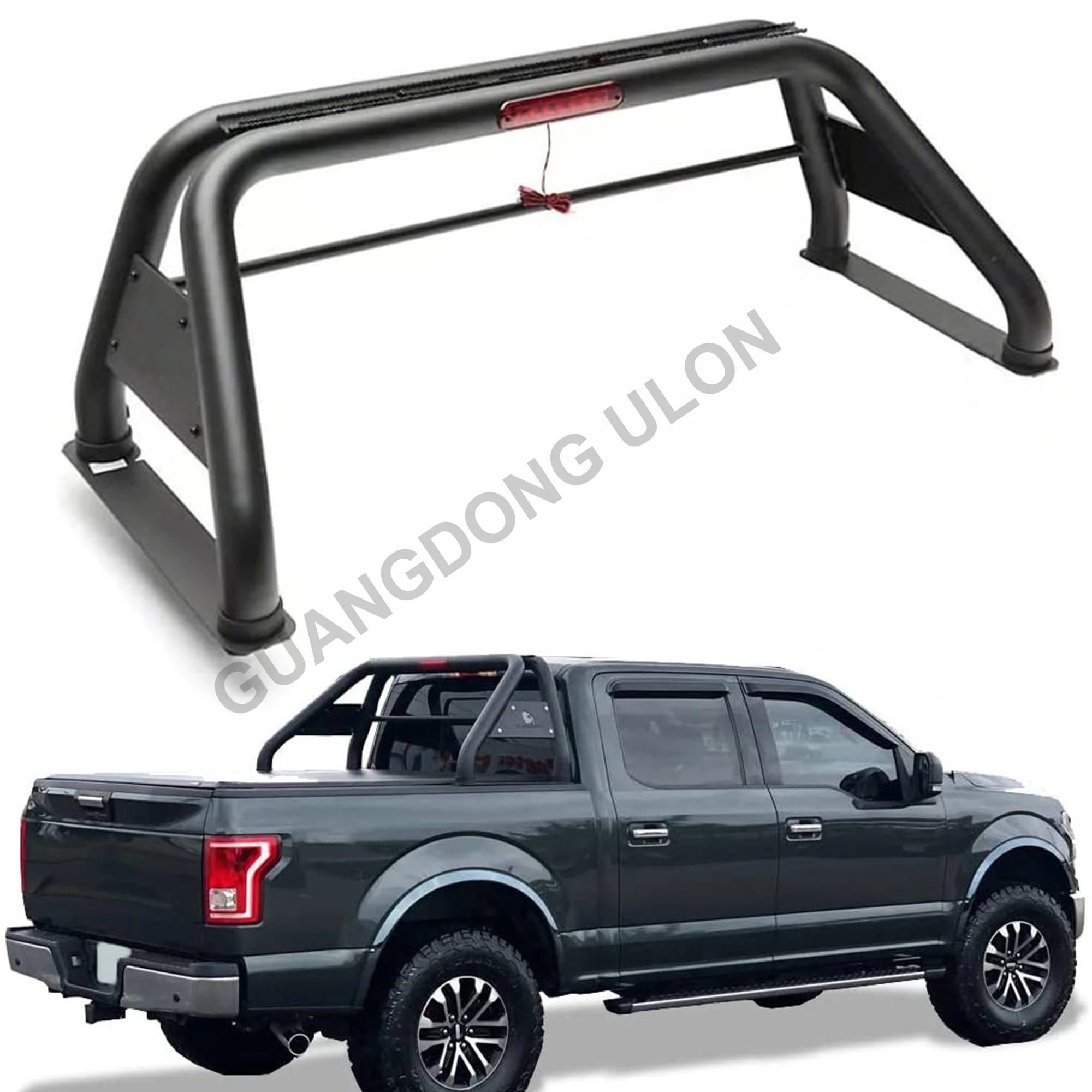 Classic Roll Bar Fit 2000-2022 Nissan Titan 2500 3500 Ram Chevy Silverado Ford F-150 GMC  Sierra 1500   Tundra