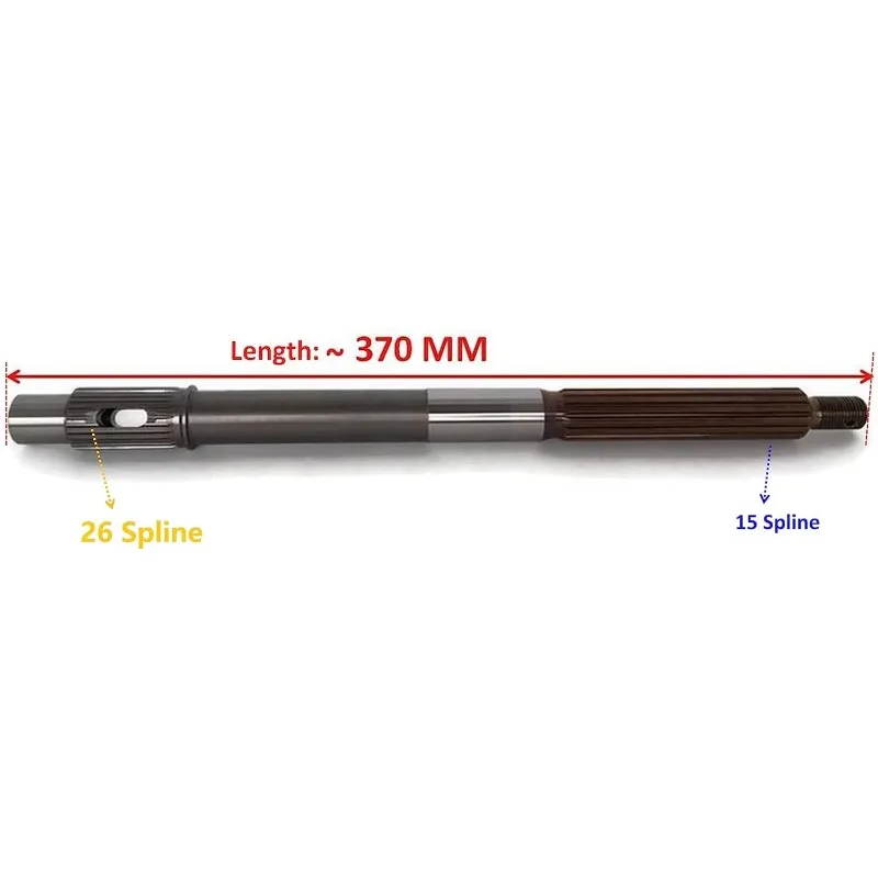 Boat Motor Propeller Shaft Prop 6H1-45611-01 02 00 for Yamaha Outboard F 60HP - 90HP 2/4 stroke Engine